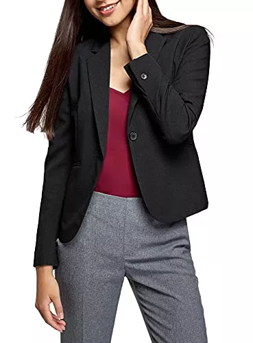 oodji Ultra Blazer oodji Ultra Damen Taillierter Blazer Basic