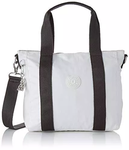 Kipling Taschen & Rucksäcke Kipling Damen Asseni Mini Tote Weiß (White Metallic)