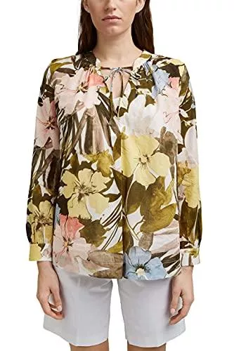 ESPRIT Langarmblusen ESPRIT Collection Damen Bluse