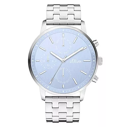 s.Oliver Uhren s.Oliver Damen-Armbanduhr Analog Quarz Edelstahl
