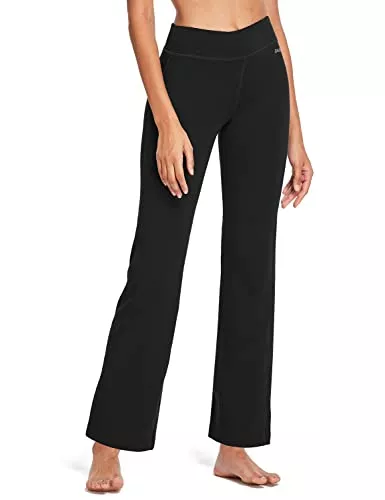 BALEAF Hosen BALEAF Damen Flare Yoga Hose Fitness Hose Yogahose