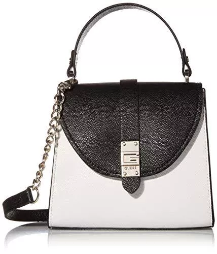 Guess Taschen & Rucksäcke Guess Borsa a mano/tracolla Nerea top handle flap Nerea bianco/nero B21GU67