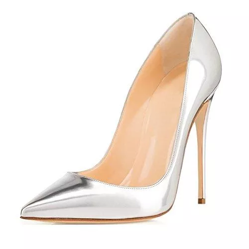 Soireelady High Heels Soireelady Damen Pumps,Lackabsatz High Heels,Klassische Damen Pumps,Herbst Winter Pumps