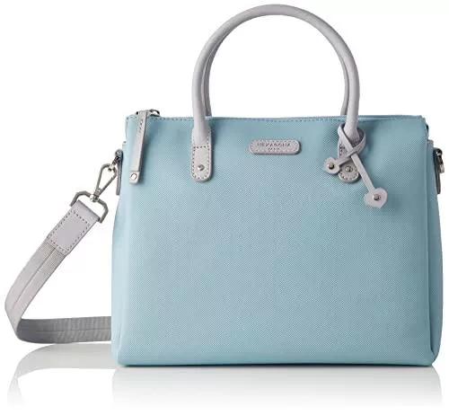 Hexagona Taschen & Rucksäcke Hexagona Damen Synthétique Paris 2 Griffen – Kollektion Serena – gelb – aus Synthetik Schultertasche – kleine Tasche – Umhängetasche – Handtasche, Einheitsgröße