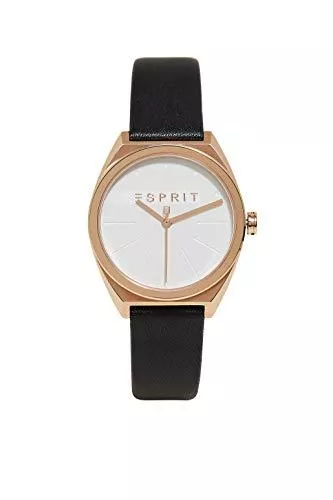 ESPRIT Uhren Esprit Edelstahluhr mit Lederarmband