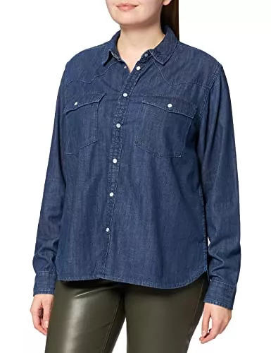 JACK &amp; JONES Langarmblusen JACK &amp; JONES Damen Jjxx Jxsophi Ls Denim Shirt Noos Jeanshemd