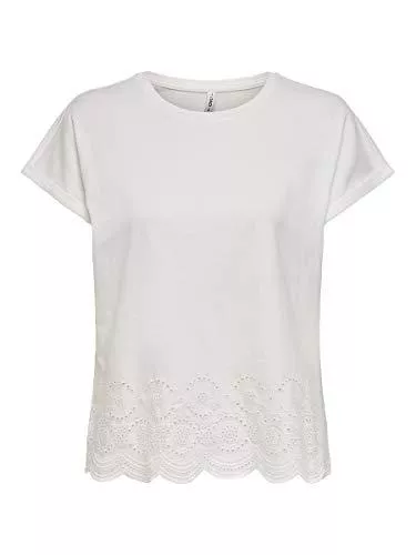 ONLY Kurzarmblusen ONLY Damen Onlcosma Life S/S Top JRS T-Shirt