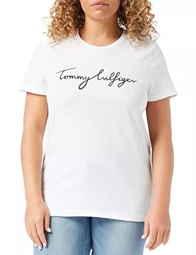 Tommy Hilfiger T-Shirts Tommy Hilfiger Damen Heritage Crew Neck Graphic Tee T-Shirt
