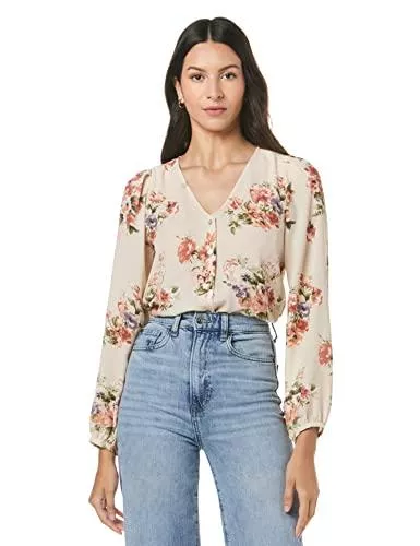 ONLY Langarmblusen ONLY Female Oberteil mit Langen Ärmeln Knopfdetail