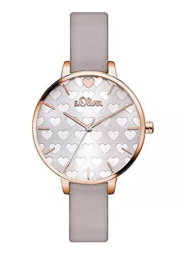 s.Oliver Uhren s.Oliver Damen Analog Quarz Armbanduhr