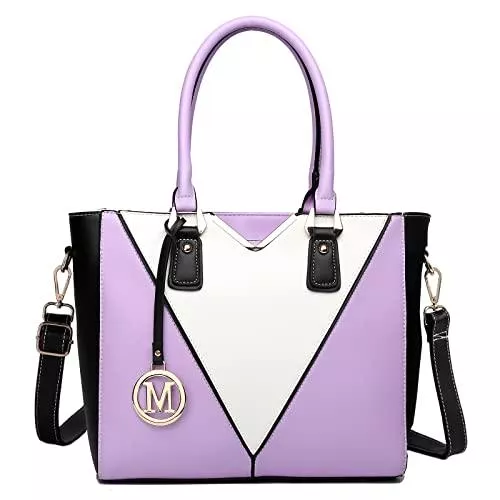 Miss Lulu Taschen & Rucksäcke Miss Lulu Pu Ledertasche Damen Schultertasche Handtasche