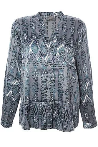 VERO MODA Langarmblusen VERO MODA Zilla Satinbluse Bluse Shirt Longsleeve Damen Langarm
