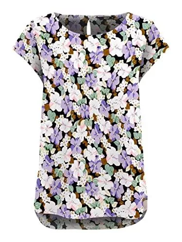 ONLY Kurzarmblusen ONLY Damen Bluse NOVA