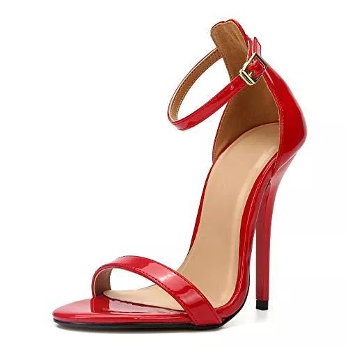 fereshte High Heels fereshte Unisex Herren Damen Riemchensandalen High Heels Sandaletten Stiletto