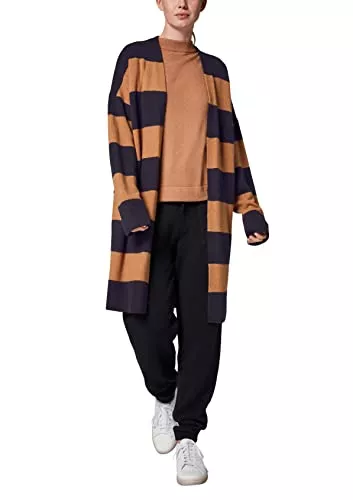 comma Strickjacken comma Damen Jacke Langarm Strickjacke