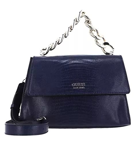 GUESS Taschen & Rucksäcke Guess Tullia Top Handle Flap Bag Midnight