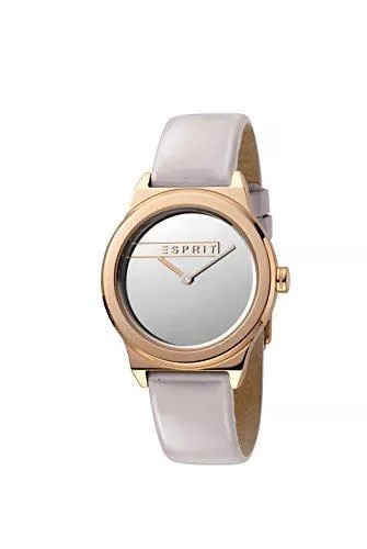 ESPRIT Uhren Esprit Damen Analog Quarz Uhr mit Leder Armband ES1L019L0055