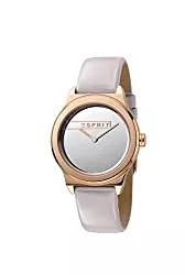 ESPRIT Uhren Esprit Damen Analog Quarz Uhr mit Leder Armband ES1L019L0055