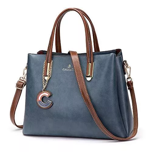 Cheruty Taschen & Rucksäcke Cheruty Geldbörsen und Handtaschen für Damen, Designer-Leder-Schultertasche mit Reißverschluss