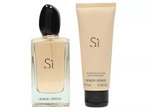 Giorgio Armani Accessoires Giorgio Armani Si Set femme/woman, Eau de Parfum Vaporisateur/Spray 100 ml, Bodylotion, 1er Pack (1 x 175 ml)