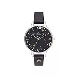 Olivia Burton Uhren Olivia Burton Damen Analog Quarz Uhr mit Kunststoff Armband OB16GD13