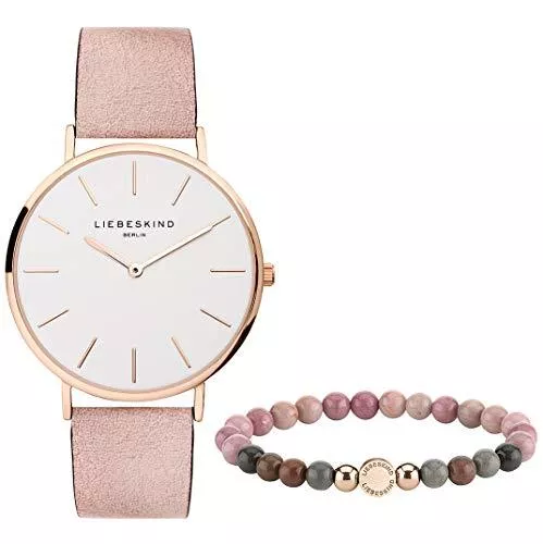 Liebeskind Berlin Uhren LIEBESKIND Berlin Set aus Armbanduhr und Beadarmband LS-0072-LQB
