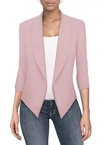 Hybrid &amp; Company Blazer Hybrid &amp; Company Damen Gelegenheitsarbeit Büro offene vordere Blazer