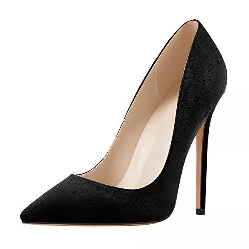 MissHeel High Heels MissHeel Basic Spitze Pumps Damen Stilettos Klassische Absatzschuhe High Heels Frauen Pfennigabsatz