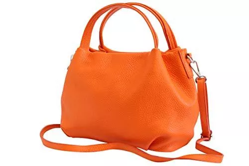 AmbraModa Taschen & Rucksäcke AmbraModa Damen handtasche Henkeltasche Schultertasche aus Echtleder GL023