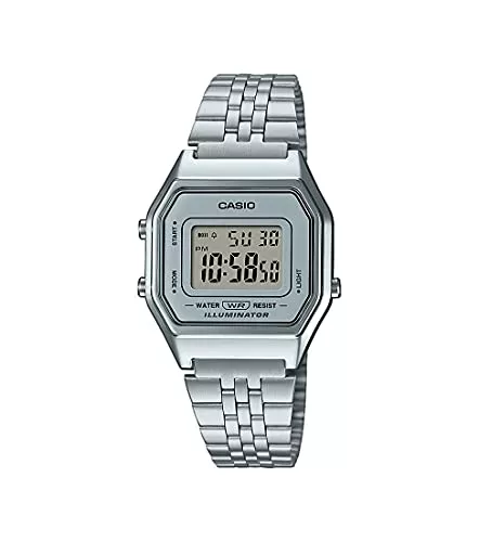 CASIO Uhren Casio Collection Damen Retro Armbanduhr LA680WEA