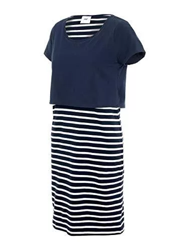 MAMALICIOUS Freizeit MAMALICIOUS Damen Mllea Org June S/S Y/D Abk Dress A.noos Kleid