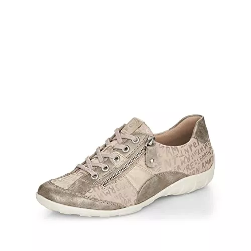 Remonte Sneaker & Sportschuhe Remonte Damen Sneaker R3403, Frauen Schnürhalbschuhe,lose Einlage
