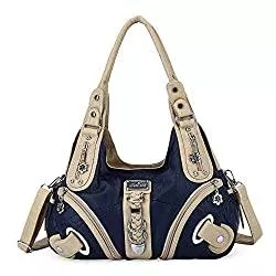 ZOCAI Taschen & Rucksäcke Handbags for Ladies Bags Women Soft Leather Hobo Shoulder Bag Top-handle Zipper Purses