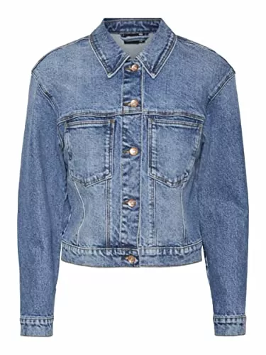VERO MODA Jacken VERO MODA Damen Vmbrenda Ls Denim Jacket Mix Ga Noos Jacke