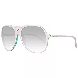 Diesel Sonnenbrillen & Zubehör Diesel Sonnenbrille DL0015 6024W Oval Sonnenbrille 60, Weiß
