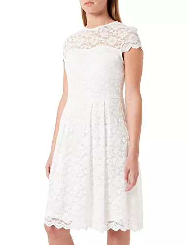 VILA Freizeit Vila Female Partykleid Kurzärmeliges Spitzen