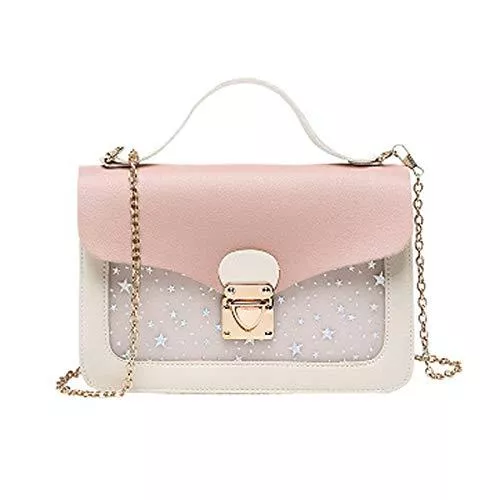 ANPTER Taschen & Rucksäcke Umhängetasche Klein Damen Schultertasche Handy Umhängetasche Handytaschen Geldbörse Handtaschen Mode Shoulder Bag Crossbody Tasche für Damen Frauen Mädchen Kinder(Rosa Damen Kleine Umhängetasche)