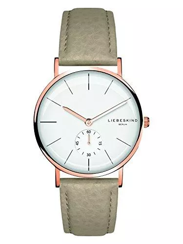 Liebeskind Berlin Schmuck Liebeskind Berlin Damen Analog Quarz Uhr mit Leder Armband