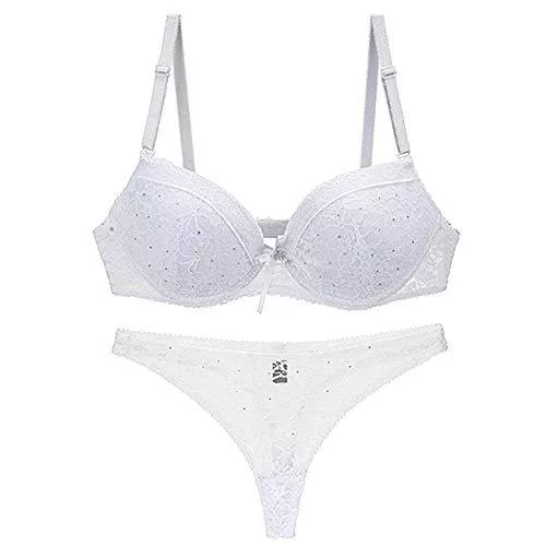 Swbreety Unterwäsche & Dessous Swbreety Damen Dessous Sexy Push Up Spitze BH Unterwäsche Bikini Höschen Set