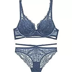 Cwang Unterwäsche & Dessous Cwang Damen Spitzen Push Up BH Unterwäsche Sets