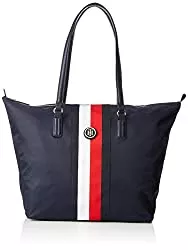 Tommy Hilfiger Taschen & Rucksäcke Tommy Hilfiger Damen Poppy Tote Stp Tote Blau (Corporate)