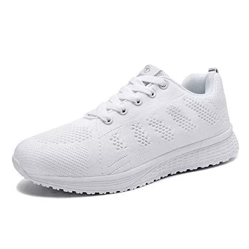 QZBAOSHU Sneaker & Sportschuhe Turnschuhe Damen Luftkissen Sportschuhe Frauen Leicht Laufschuhe Fitnessschuhe Hallenschuhe Damen