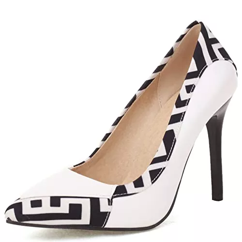 Vrupons High Heels Vrupons Damen Elegante Pumps zum Hineinschlüpfen mit Stiletto