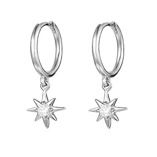 YFZCLYZAXET Schmuck YFZCLYZAXET Ohrstecker Ohrring Damen Damenmode Ohrringe Einfache Und Vielseitige Ohrschnalle Aus Reinem Silber