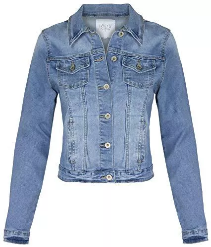 Hailys Jacken Hailys Enny Jeansjacke blau Basics, Streetwear