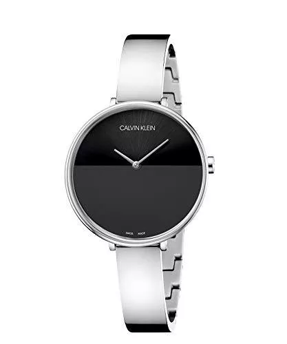 Calvin Klein Uhren Calvin Klein Unisex Erwachsene Analog-Digital Quarz Uhr mit Edelstahl Armband K7A23141