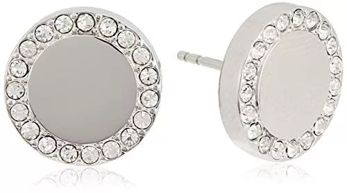 FOSSIL Schmuck FOSSIL Damen-Ohrringe Edelstahl Rundschliff Oxyde de Zirconium