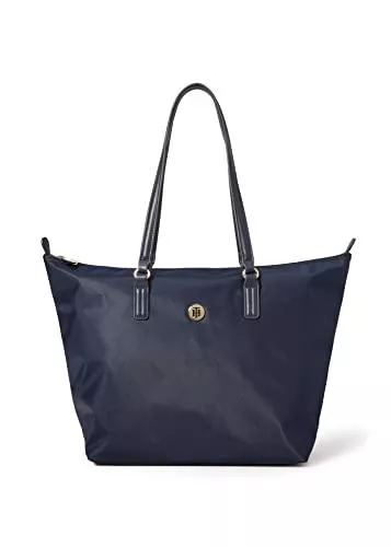Tommy Hilfiger Taschen & Rucksäcke Tommy Hilfiger Damen Poppy ST Tote, DW5, OS, Blau, Einheitsgröße