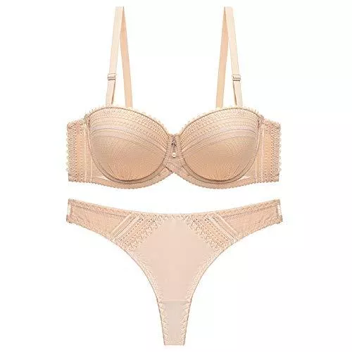 Seven fawns Unterwäsche & Dessous Sexy Dessous Sexy Tanga-BH-Set Spitze BC Cup BH-Set