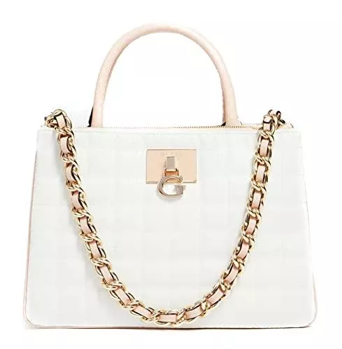 Guess Taschen & Rucksäcke Guess Kobo Status Satchel White Multi